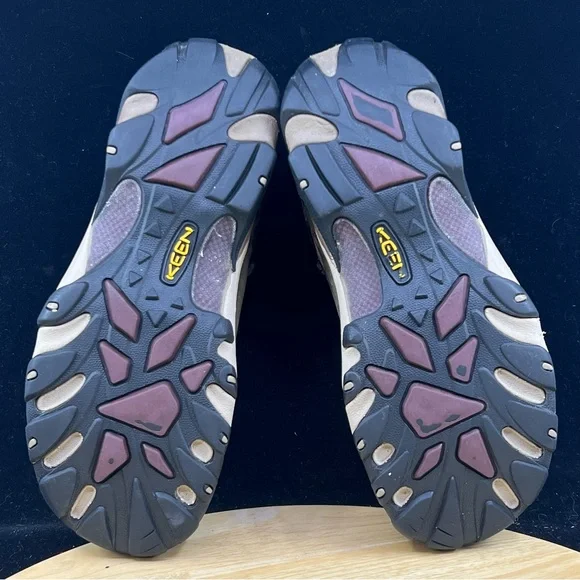 KEEN Dry Waterproof Boots Wmns Size 9.5 Brown Leather Hiking Outdoor - Picture 8 of 10